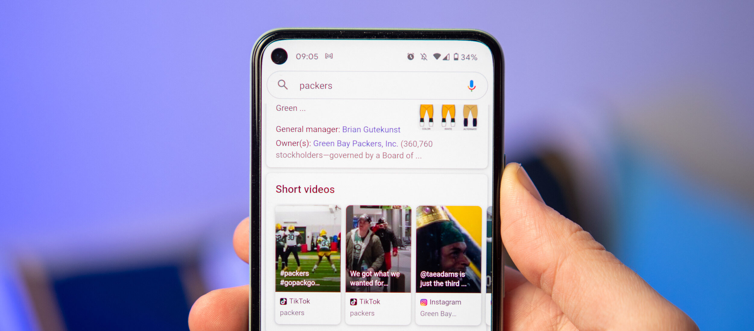 Google, Arama Sonuçlarına Kısa Videoları Entegre Ediyor