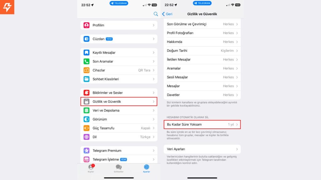 Telegram Hesabı Nasıl Silinir?
