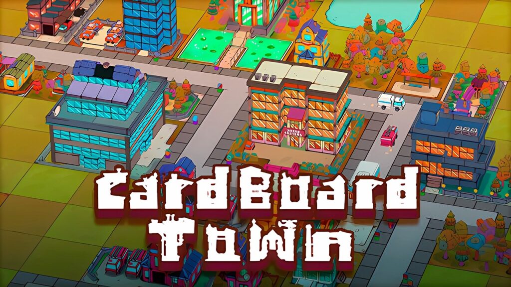 cardboard town