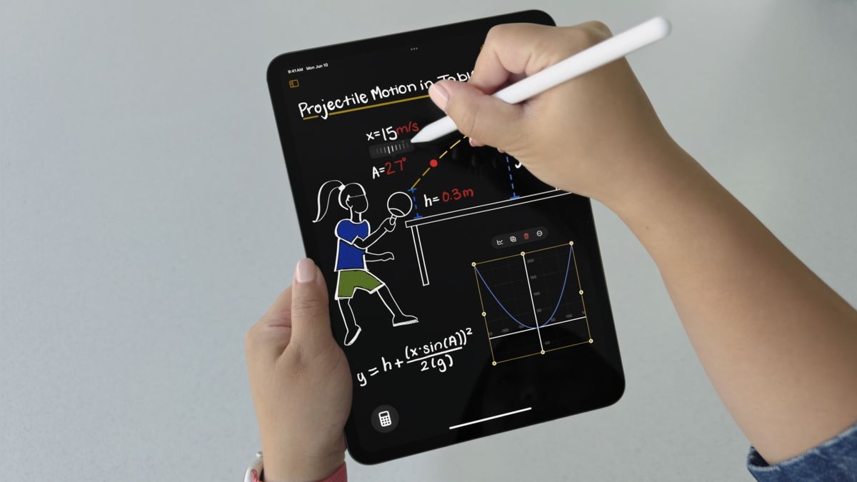 Apple, iPadOS 18 ile Hesap Makinesi ve Math Notes’u Tanıttı