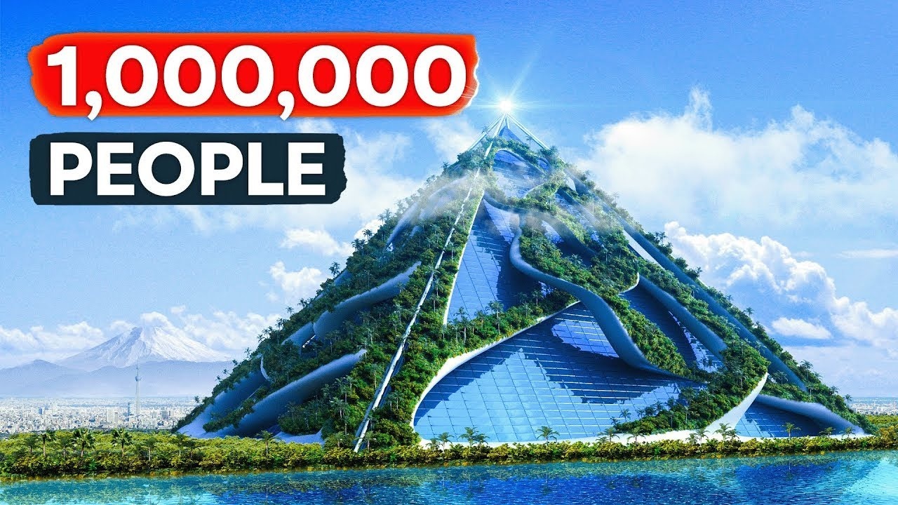 Tokyo’s $600 Billion Mega-Pyramid Project: Shimizu Mega-City Pyramid