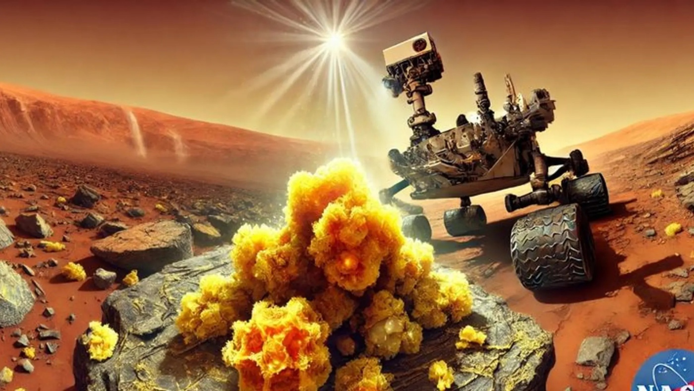 Mars’ta Saf Kükürt Keşfedildi ve Bunun Ne Anlama Geldiği Araştırılıyor